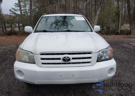 2006 Toyota Highlander from USA, damaged, VIN JTEGD21AX60150935